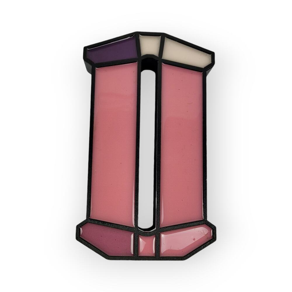 Ashland Nevermore Monogram Letter O Stain Glass Style Typeset Victorian Abstract